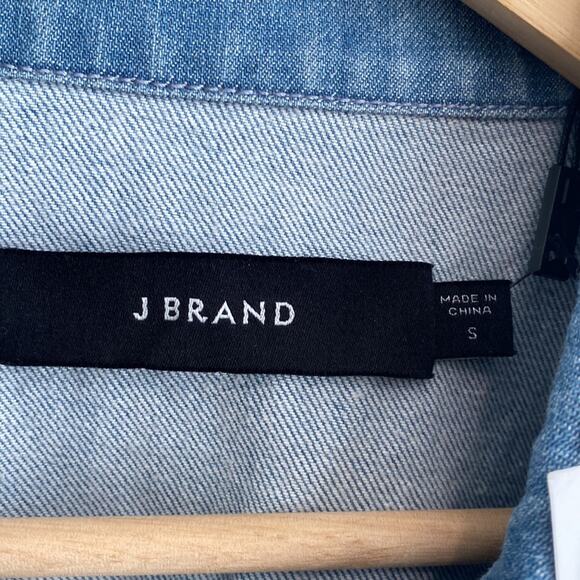 J. Brand Cyra Cropped Denim Jacket S - Picture 5 of 12